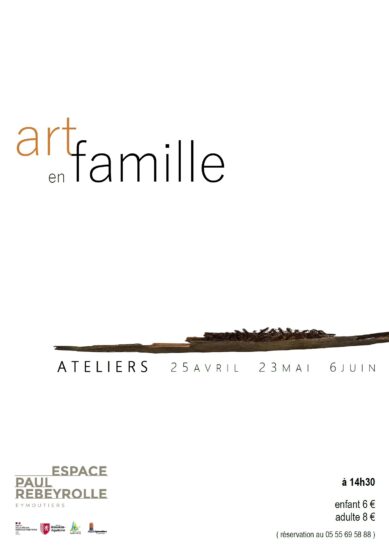 Ateliers Art en famille