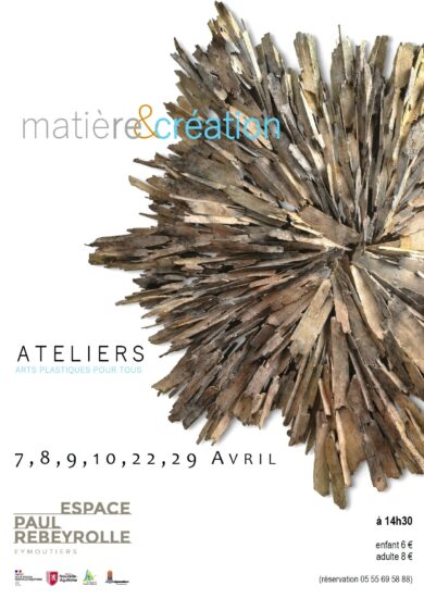 Ateliers mati&egrave;re&cr&eacute;ation